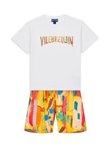 Vilebrequin Little Boy's & Boy's Sunny Swim Trunks | Thumbnail 2 Vilebrequin Little Boy's & Boy's Sunny Swim Trunks | Thumbnail 2