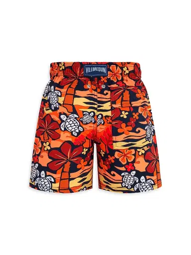Vilebrequin Little Boy's & Boy's Monoï Swim Shorts | Thumbnail 3