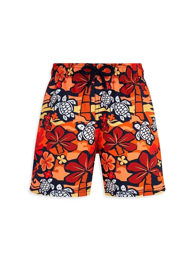 Little Boy's & Boy's Monoï Swim Shorts
