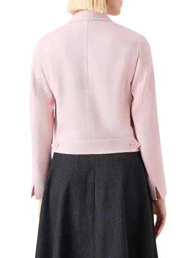 Akris punto Women's Cropped Wool Jacket | Thumbnail 5 Akris punto Women's Cropped Wool Jacket | Thumbnail 5
