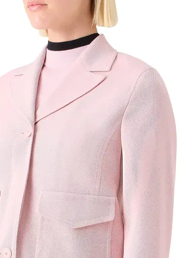 Akris punto Women's Cropped Wool Jacket | Thumbnail 6 Akris punto Women's Cropped Wool Jacket | Thumbnail 6