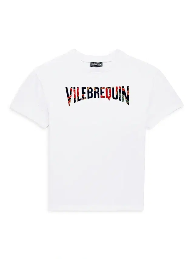 Little Boy's & Boy's Logo T-Shirt - Blanc