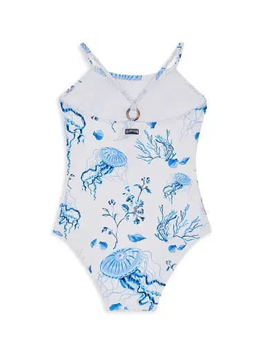 Vilebrequin Baby Girl's, Little Girl's & Girl's Medusa & Shells Swim Suit | Thumbnail 2