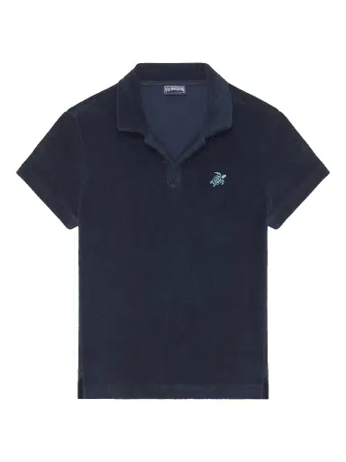 Vilebrequin Baby Boy's, Little Boy's & Boy's Terry Cloth Polo Shirt - Navy Blue Marine - Size 14 | Thumbnail 1 Vilebrequin Baby Boy's, Little Boy's & Boy's Terry Cloth Polo Shirt - Navy Blue Marine - Size 14 | Thumbnail 1