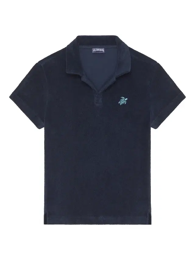 Baby Boy's, Little Boy's & Boy's Terry Cloth Polo Shirt - Navy Blue Marine