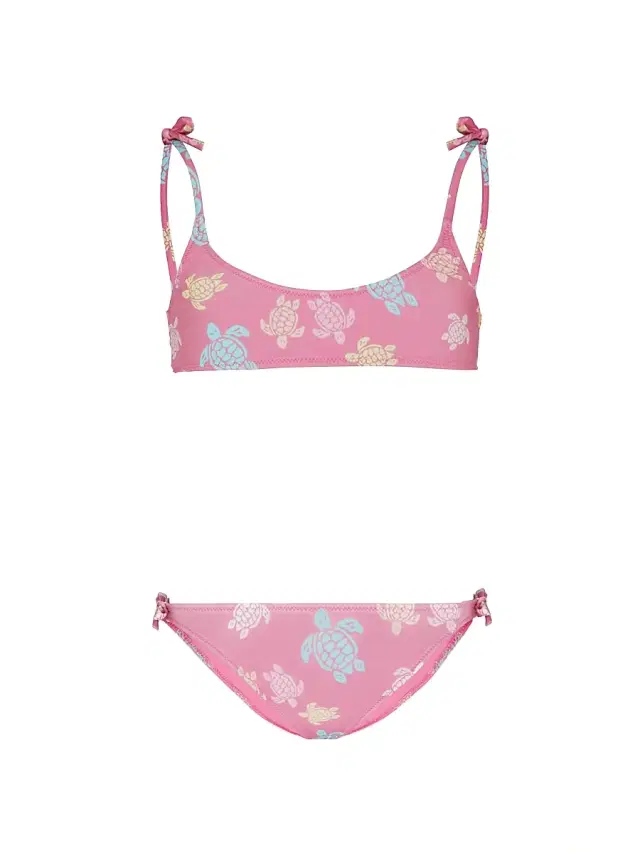 Vilebrequin Little Girl's & Girl's Tortues Multicolores Two-Piece Swimsuit - Boudoir