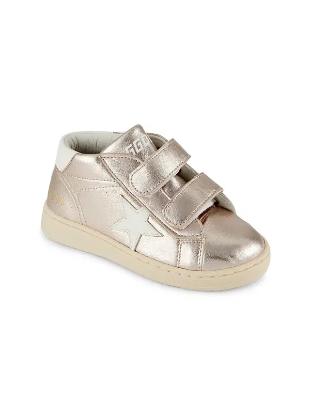 Golden Goose Little Girl's Metallic High-Top Sneakers - Rose Quartz White 10 (Toddler)