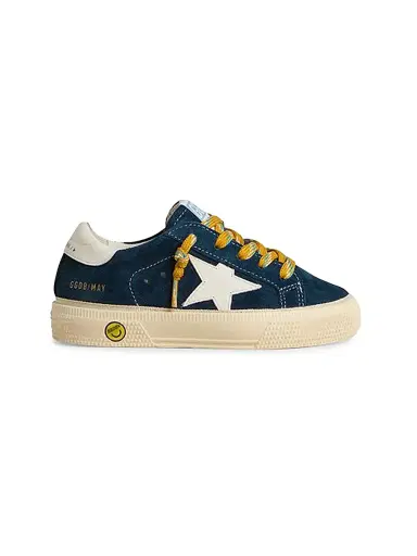 Golden Goose Baby Boy's, Little Boy's & Boy's May Suede Sneakers - Aviator Yellow 1.5 (Child) | Thumbnail 1