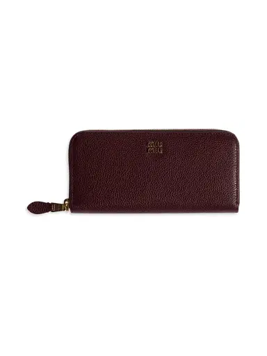 Miu Miu Women's Leather Wallet - Dark Red | Thumbnail 1 Miu Miu Women's Leather Wallet - Dark Red | Thumbnail 1
