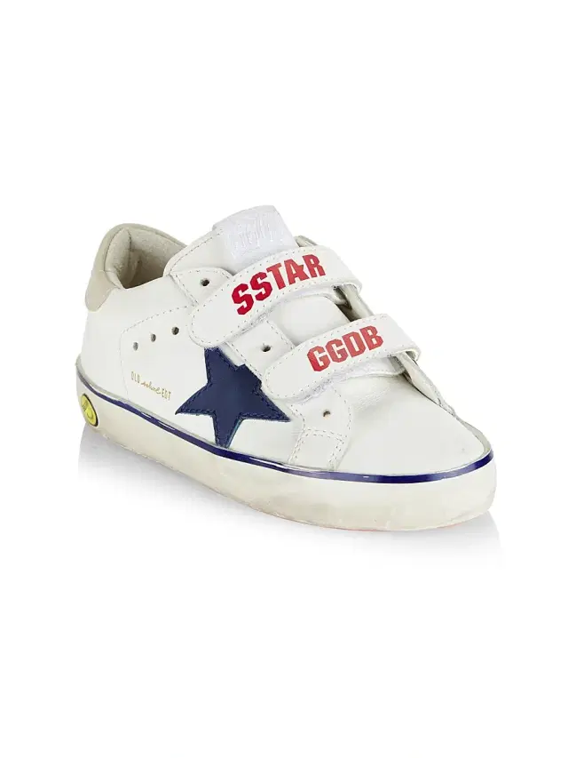 Baby's, Little Kid's & Kid's Old School Sneakers - White Blue Sand 1 (Child)