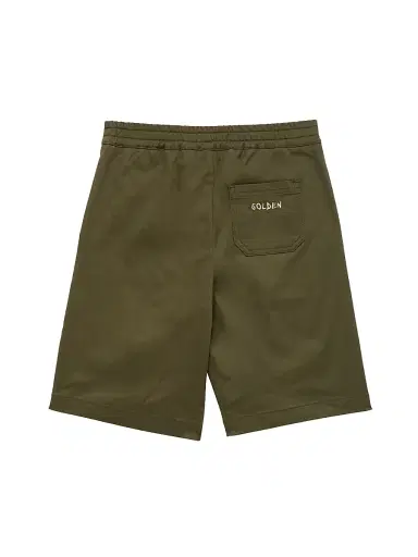 Golden Goose Little Boy's & Boy's Journey Cotton Shorts - Ivy Green | Thumbnail 3 Golden Goose Little Boy's & Boy's Journey Cotton Shorts - Ivy Green | Thumbnail 3