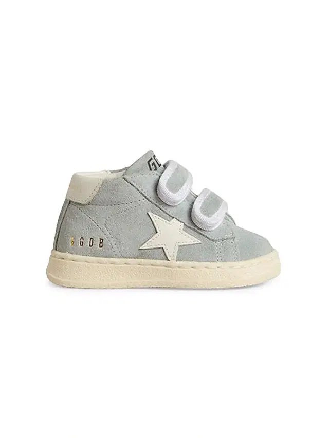 Baby Boy's & Little Boy's June Suede Low-Top Sneakers - Light Blue White 10 (Toddler)