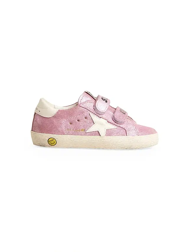 Golden Goose Baby Girl's, Little Girl's & Girl's Old School Glitter & Star Sneakers - Pink 1.5 (Child)