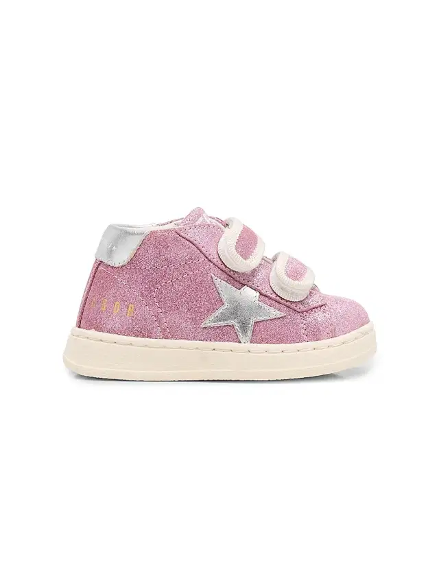 Golden Goose Baby Girl's & Little Girl's Glitter High-Top Sneakers - Pink 10 (Toddler)