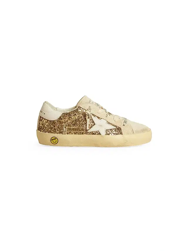 Golden Goose Baby Girl's, Little Girl's & Girl's Super Star Glitter Suede Sneakers - Brown 1 (Child)