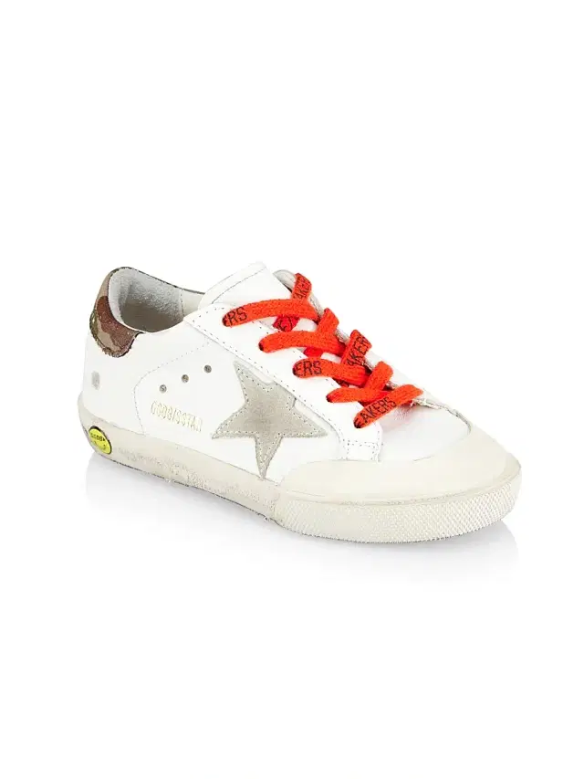 Baby's & Little Kid's Super-Star Leather Camouflage Sneakers - White Camo 1.5 (Child)