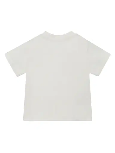 Moncler Baby Boy's & Little Boy's Crew Neck T-Shirt in Cotton Jersey - White - Size 3 | Thumbnail 2 Moncler Baby Boy's & Little Boy's Crew Neck T-Shirt in Cotton Jersey - White - Size 3 | Thumbnail 2