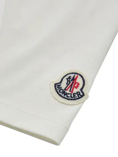 Moncler Baby Girl's & Little Girl's Leggings in Cotton - White | Thumbnail 3