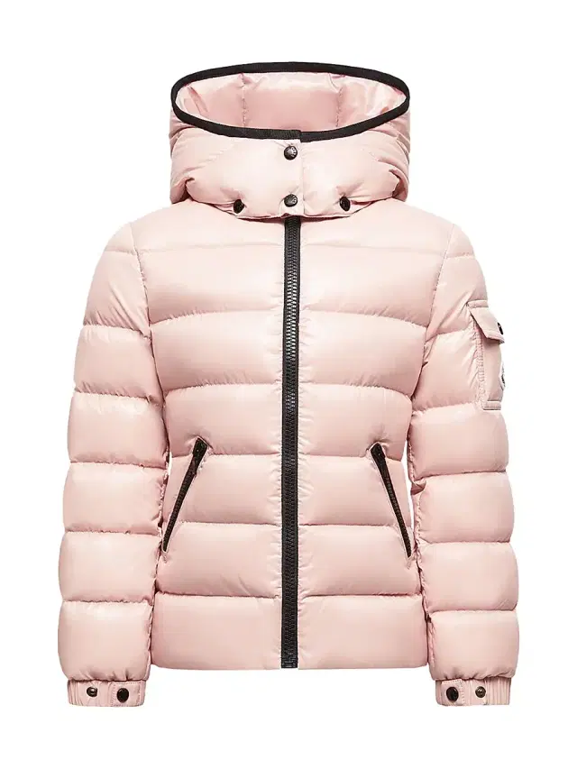 Little Girl's & Girl's Bady Zip Up Down Jacket - Pink