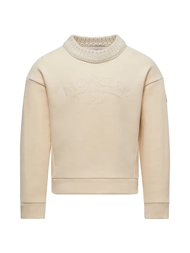 Little Girl's & Girl's Sweatshirt in Cotton - White