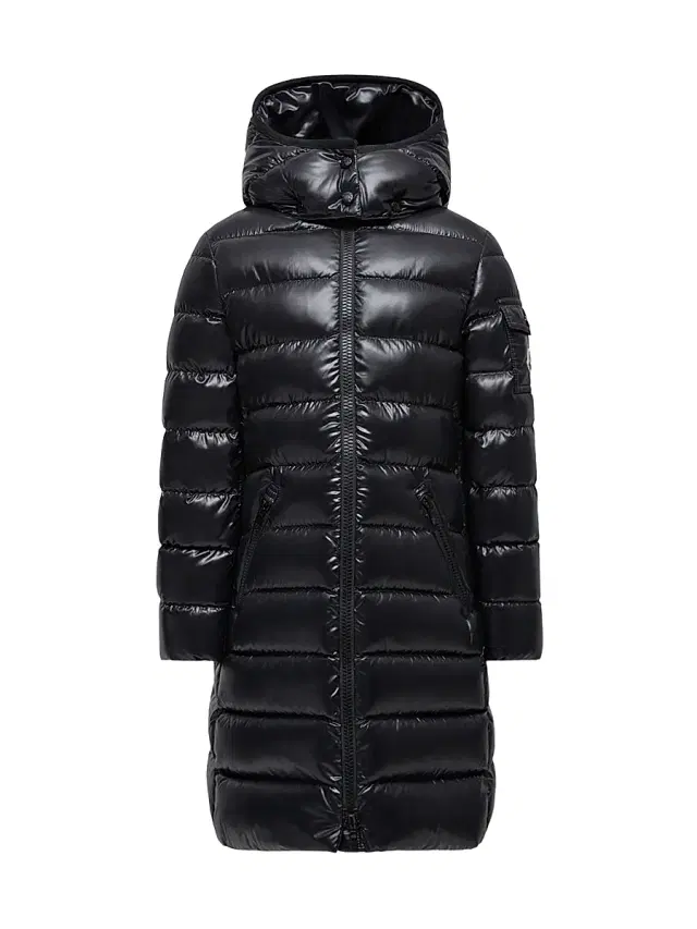 Little Girl's & Girl's Moka Long Down Coat - Black