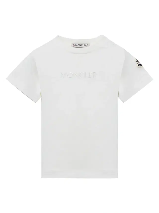 Moncler Baby Girl's & Little Girl's Crewneck T-Shirt in Cotton - White