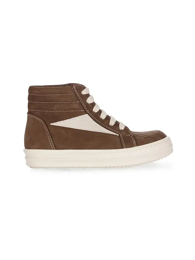 Rick Owens Little Boy's & Boy's Vintage Sneaks Leather High-Top Sneakers - Saddle 2.5 (Child)
