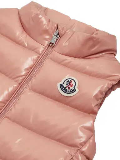 Moncler Baby Girl's & Little Girl's Ghany Puffer Vest - Rose Pink | Thumbnail 3