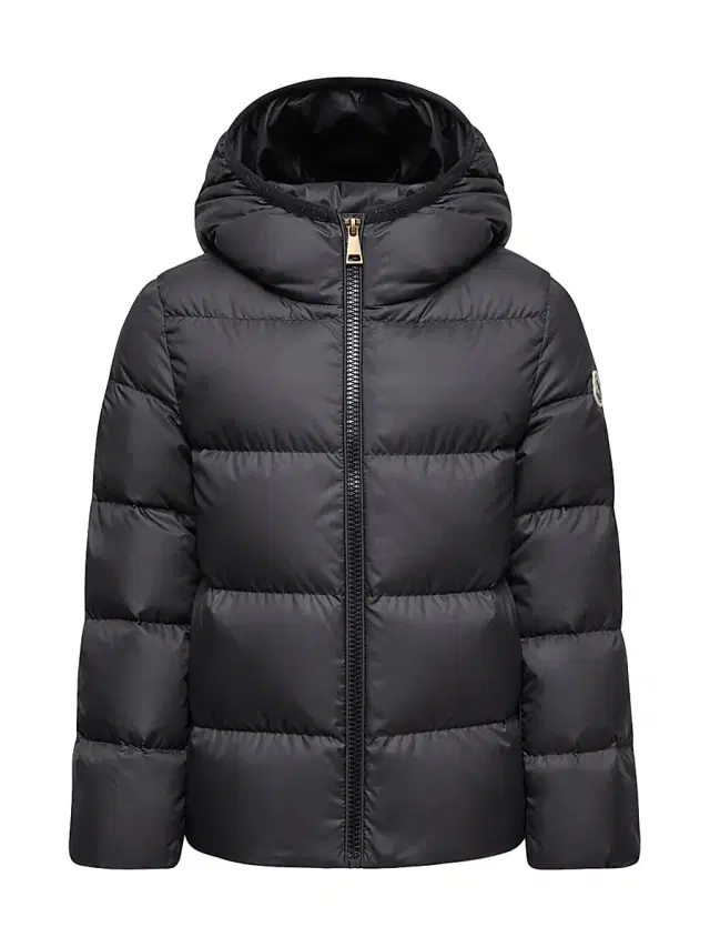 Little Girl's & Girl's Beulah Puffer Jacket - Black