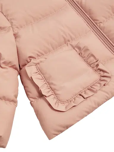 Moncler Baby Girl's & Little Girl's Onica Puffer Jacket - Rose Pink | Thumbnail 4 Moncler Baby Girl's & Little Girl's Onica Puffer Jacket - Rose Pink | Thumbnail 4
