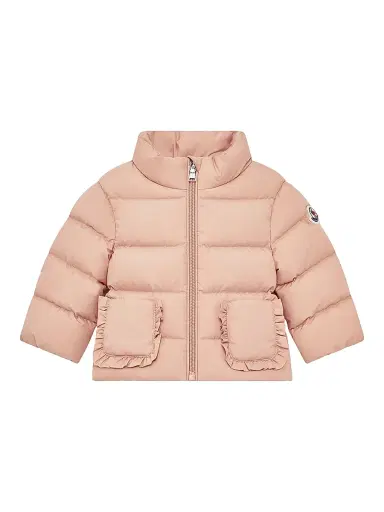 Moncler Baby Girl's & Little Girl's Onica Puffer Jacket - Rose Pink | Thumbnail 1 Moncler Baby Girl's & Little Girl's Onica Puffer Jacket - Rose Pink | Thumbnail 1