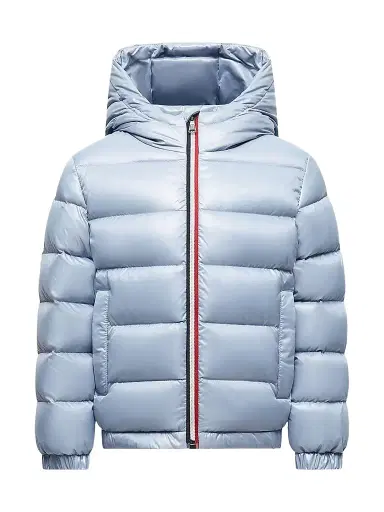 Moncler Little Boy's & Boy's New Aubert Puffer Jacket - Light Blue - Size 12 | Thumbnail 1 Moncler Little Boy's & Boy's New Aubert Puffer Jacket - Light Blue - Size 12 | Thumbnail 1