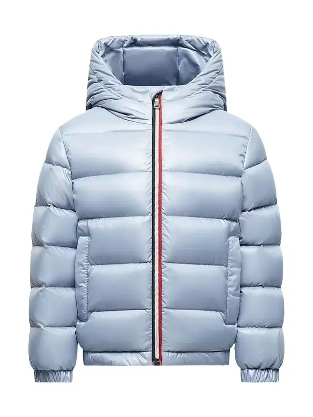 Moncler Little Boy's & Boy's New Aubert Puffer Jacket - Light Blue