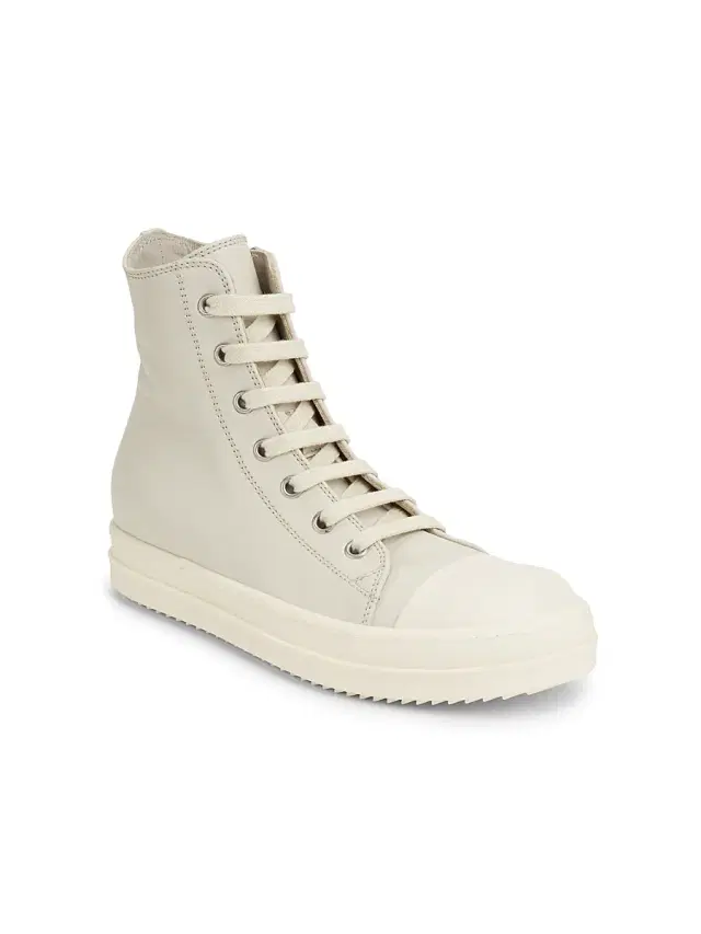 Rick Owens Little Kid's & Kid's Leather High-Top Sneakers - Dinge Milk 1 (Child)