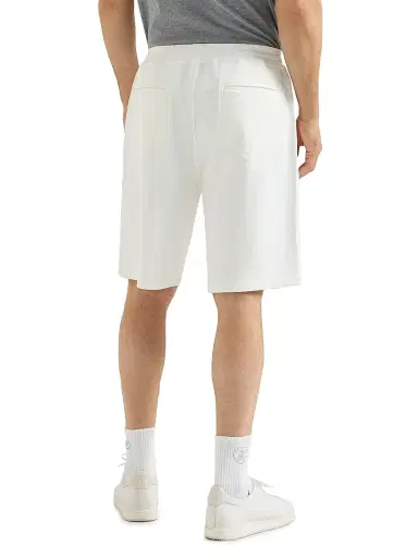 Brunello Cucinelli Men's Techno Cotton French Terry Bermuda Shorts | Thumbnail 4 Brunello Cucinelli Men's Techno Cotton French Terry Bermuda Shorts | Thumbnail 4