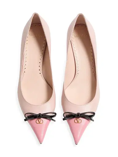 Valentino Garavani Women's Bepointy Pumps In Kidskin 45mm - Candy Rose - Size 7.5 | Thumbnail 4 Valentino Garavani Women's Bepointy Pumps In Kidskin 45mm - Candy Rose - Size 7.5 | Thumbnail 4