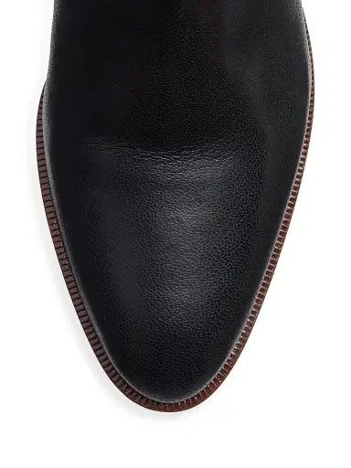 Valentino Garavani Men's Pat Ankle Boots in Kidskin - Black - Size 11.5 | Thumbnail 5 Valentino Garavani Men's Pat Ankle Boots in Kidskin - Black - Size 11.5 | Thumbnail 5