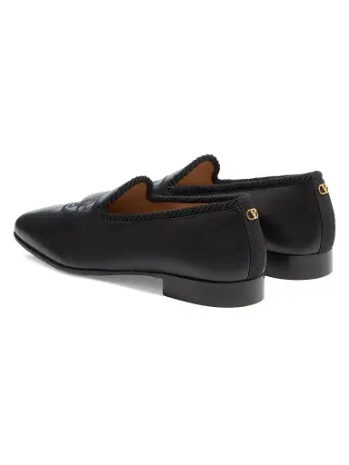Valentino Garavani Men's Les Alcôvettes Moccasins in Kidskin | Thumbnail 3 Valentino Garavani Men's Les Alcôvettes Moccasins in Kidskin | Thumbnail 3