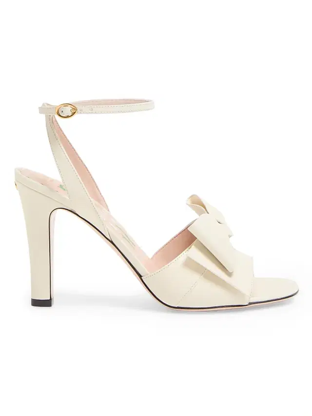 Valentino Garavani Women's Bowow 5MM Sandals in Kidskin -