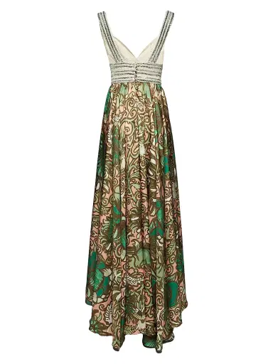 La DoubleJ Women's Vavavoom Dress - Anemone Pink Olive | Thumbnail 3 La DoubleJ Women's Vavavoom Dress - Anemone Pink Olive | Thumbnail 3