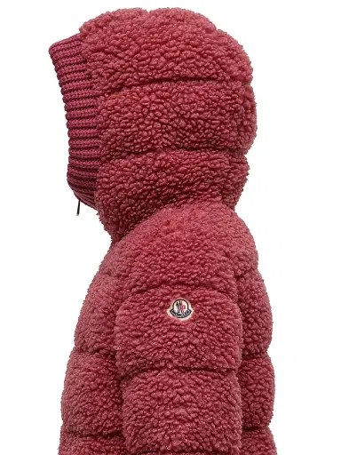 Moncler Little Girl's & Girl's Adalbertas Puffer Jacket - Dusty Pink | Thumbnail 3
