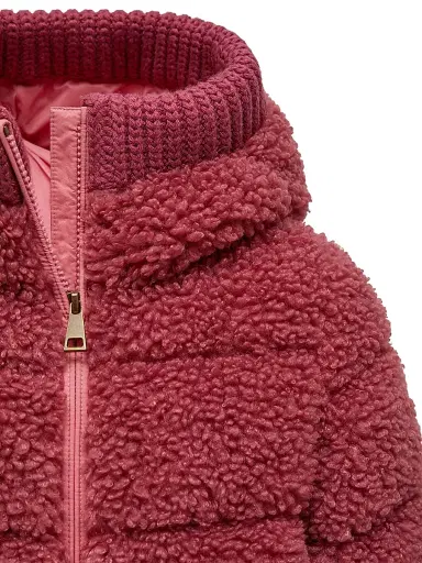 Moncler Little Girl's & Girl's Adalbertas Puffer Jacket - Dusty Pink | Thumbnail 4