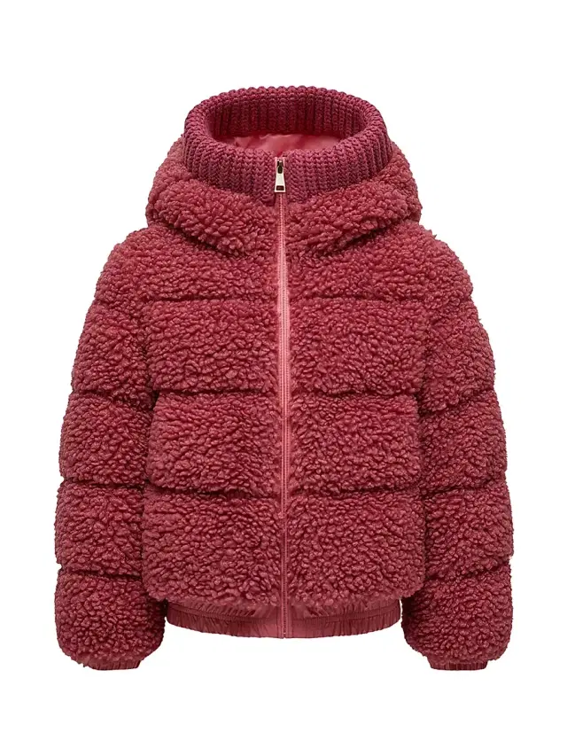 Little Girl's & Girl's Adalbertas Puffer Jacket - Dusty Pink Little Girl's & Girl's Adalbertas Puffer Jacket - Dusty Pink