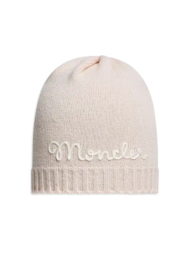 Baby Girl's & Little Girl's Beanie Hat in Wool & Cashmere - Light Pink