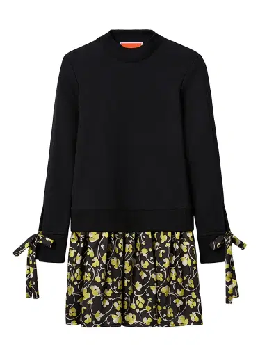 La DoubleJ Women's Sporty Dress - Honeysuckle Black - Size Small | Thumbnail 1