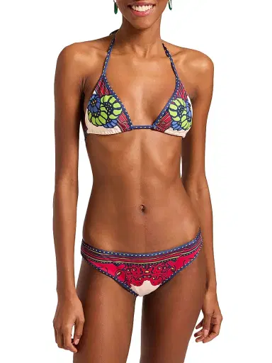 La DoubleJ Women's Bikini Top Placée - Lemuria Placee Pink - Size Large | Thumbnail 3 La DoubleJ Women's Bikini Top Placée - Lemuria Placee Pink - Size Large | Thumbnail 3