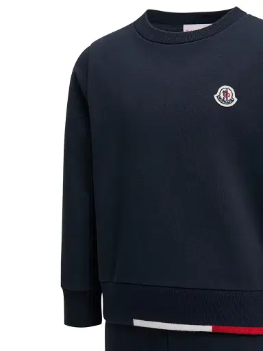 Moncler Little Boy's & Boy's Sweatsuit Set in Cotton | Thumbnail 3 Moncler Little Boy's & Boy's Sweatsuit Set in Cotton | Thumbnail 3