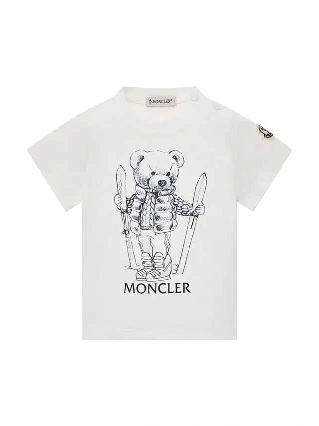 Baby Boy's & Little Boy's Crewneck T-Shirt in Cotton - White 12 Months