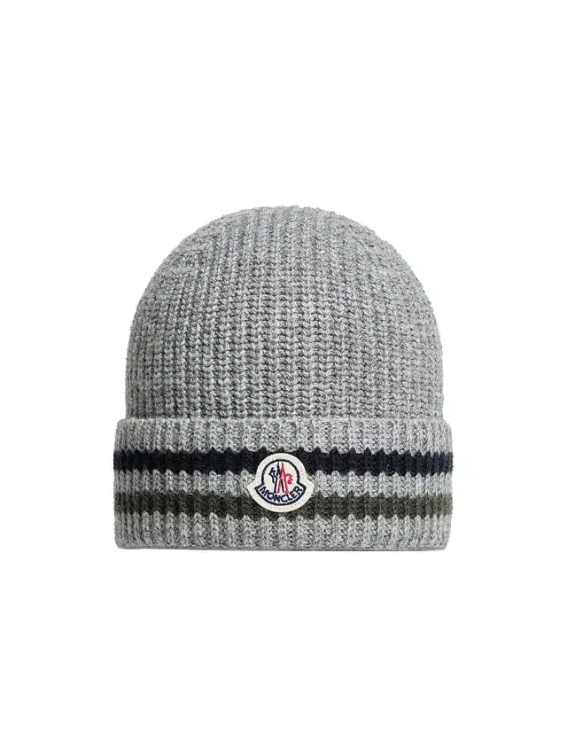 Little Boy's & Boy's Beanie Hat in Wool - Gray