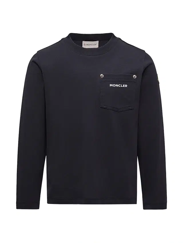 Little Boy's & Boy's Crewneck T-Shirt in Cotton - Navy Blue